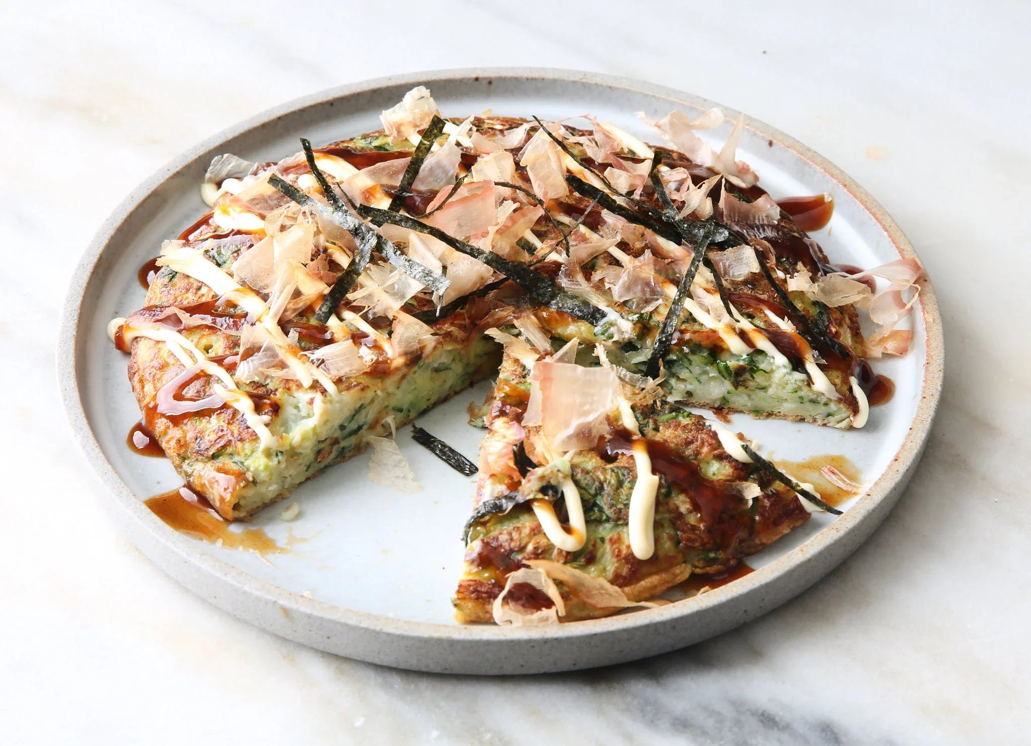 Okonomiyaki Japanese Pancake
