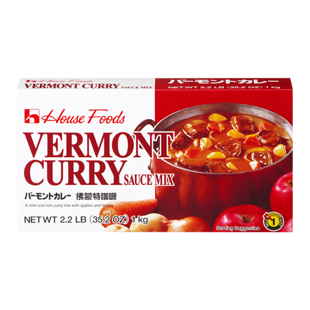 [ADL]Vermont Curry Beef Free Curry Roux Mild 1kg