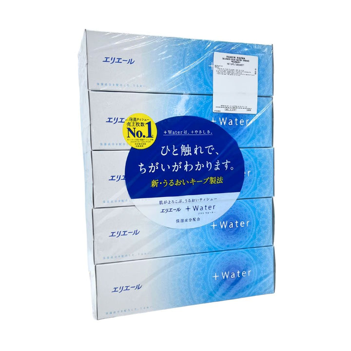 [SYD]ELLEAIR Plus Water Tissue Box 180Sheet x 5pc