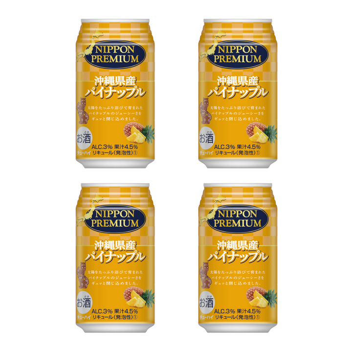 [SYD]NP Pineapple Chuhai 350ml x4