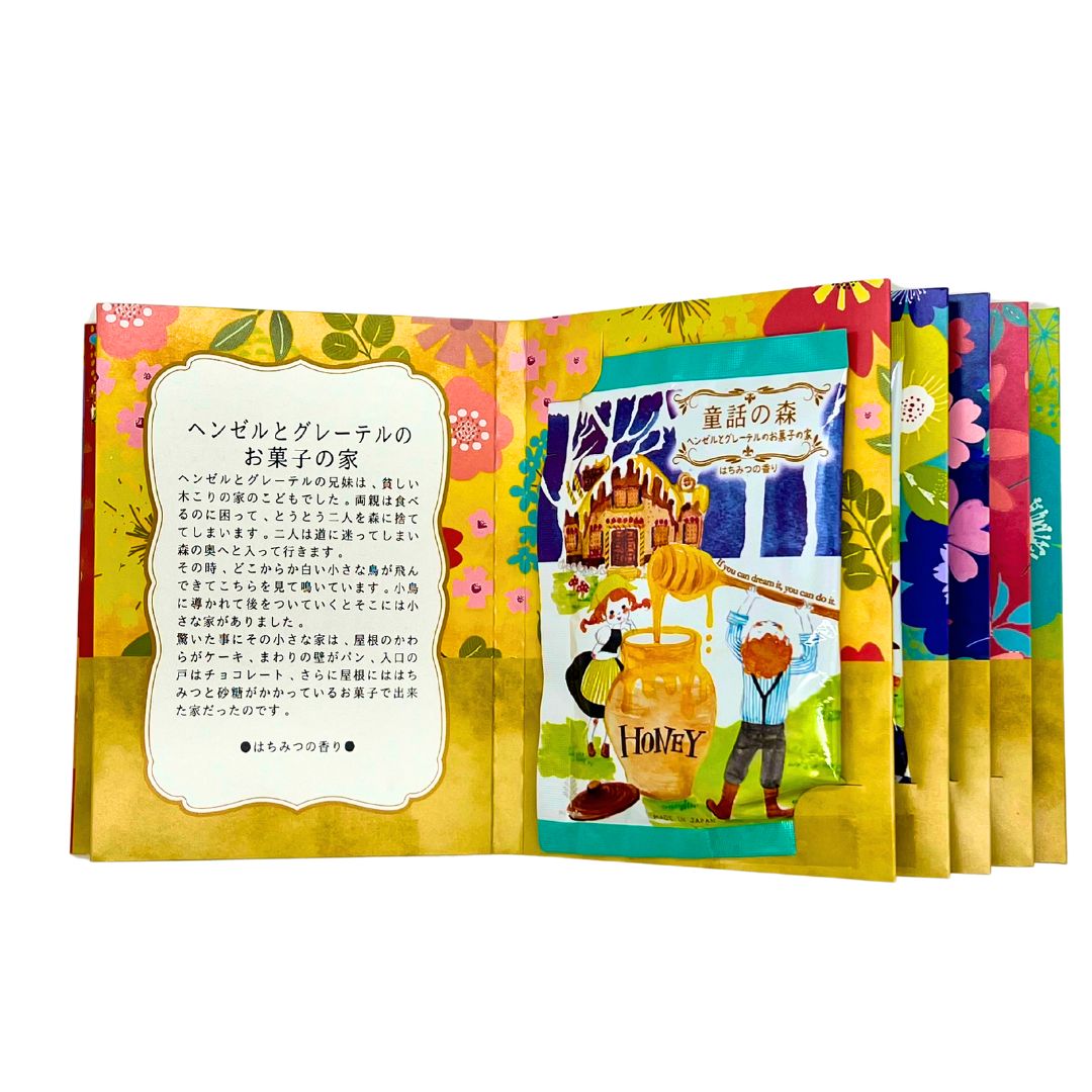 [SYD]Dowa no Mori Book Bath Powder 6p