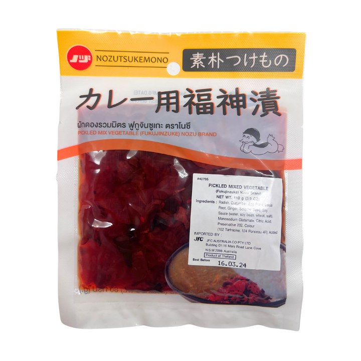 [SYD]NOZU Fukujinzuke 110g