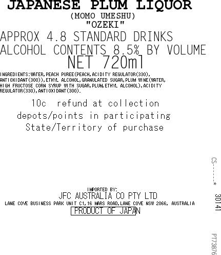 [SYD]Momo Umeshu 720ml