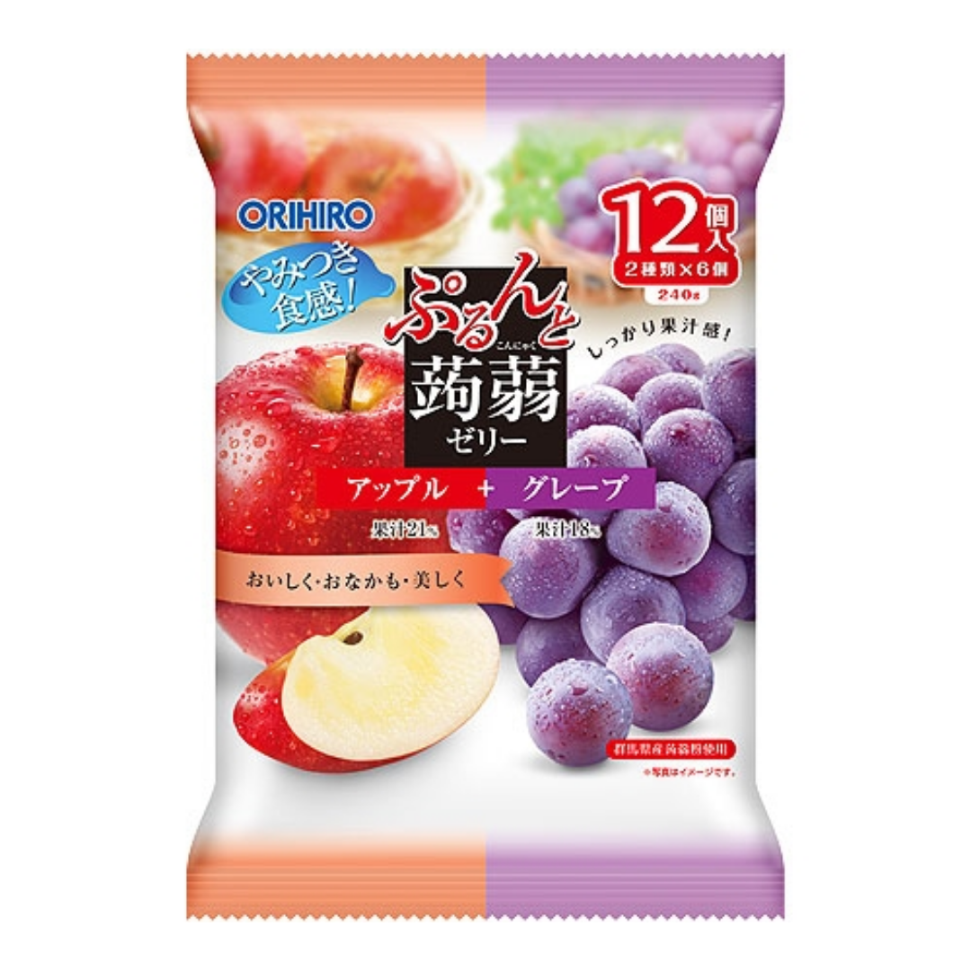 [SYD]Purunto Konnyaku Jelly Apple and Grape 240g
