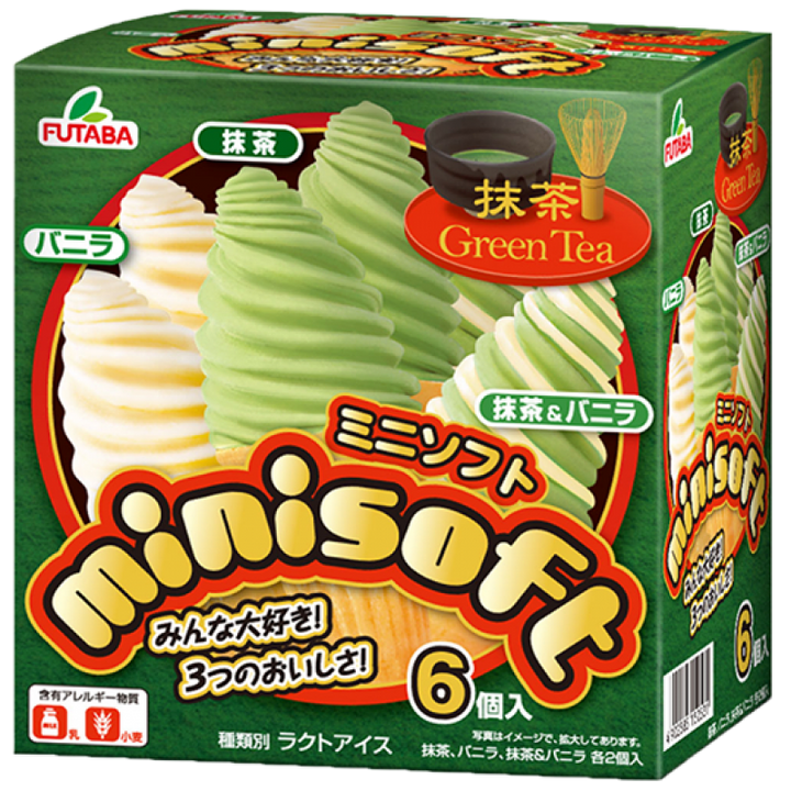 [ADL]Matcha Vanilla Soft 6pc 450ml