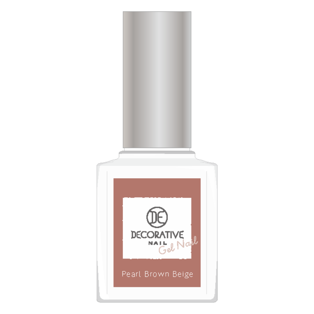 [SYD]Gel Nail Brown Beige 1p