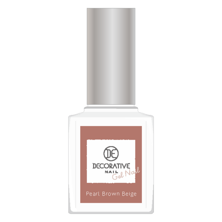 [SYD]Gel Nail Brown Beige 1p
