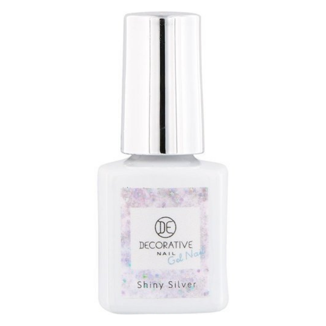 [SYD]Gel Nail Shiny Silver 1p
