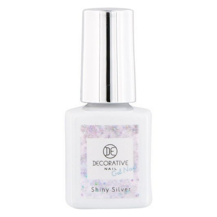 [SYD]Gel Nail Shiny Silver 1p