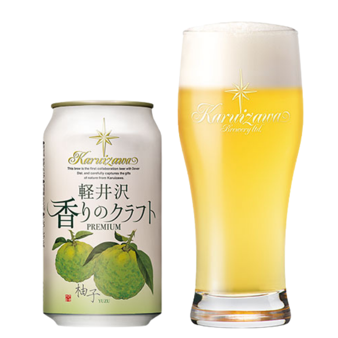 [SYD]Karuizawa Beer Yuzu 350ml 4pk (BBD: 31/July/2026)