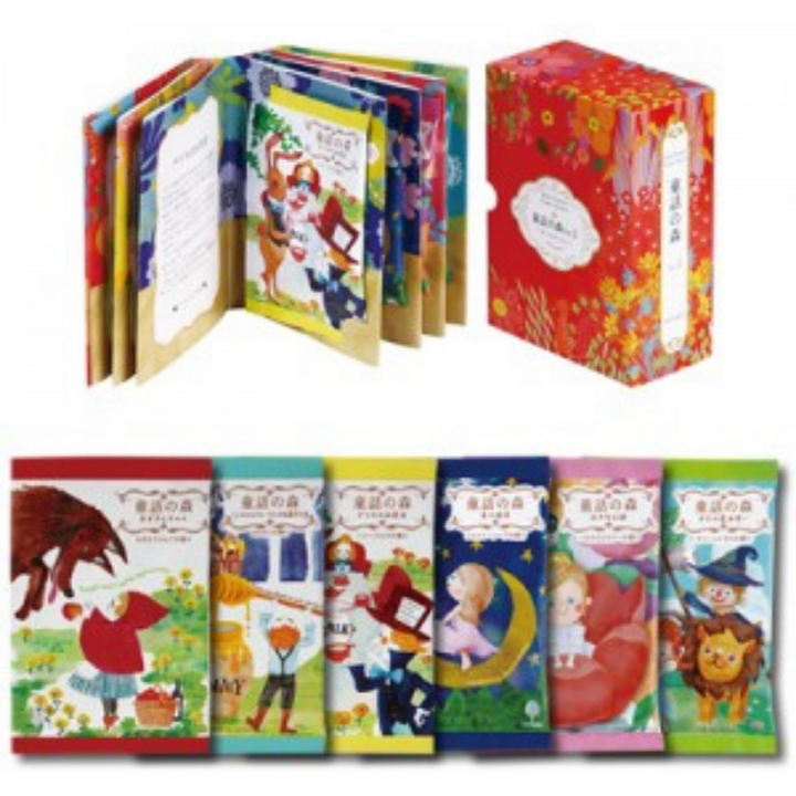 [ADL]Dowa no Mori Book Bath Powder 6p