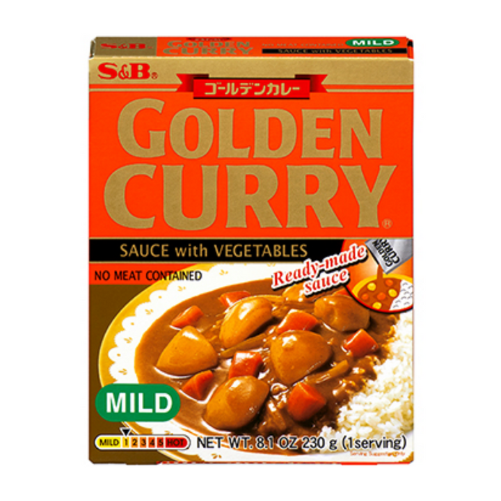 [SYD]S&B Golden Curry Sauce with Vegetables Mild 230g