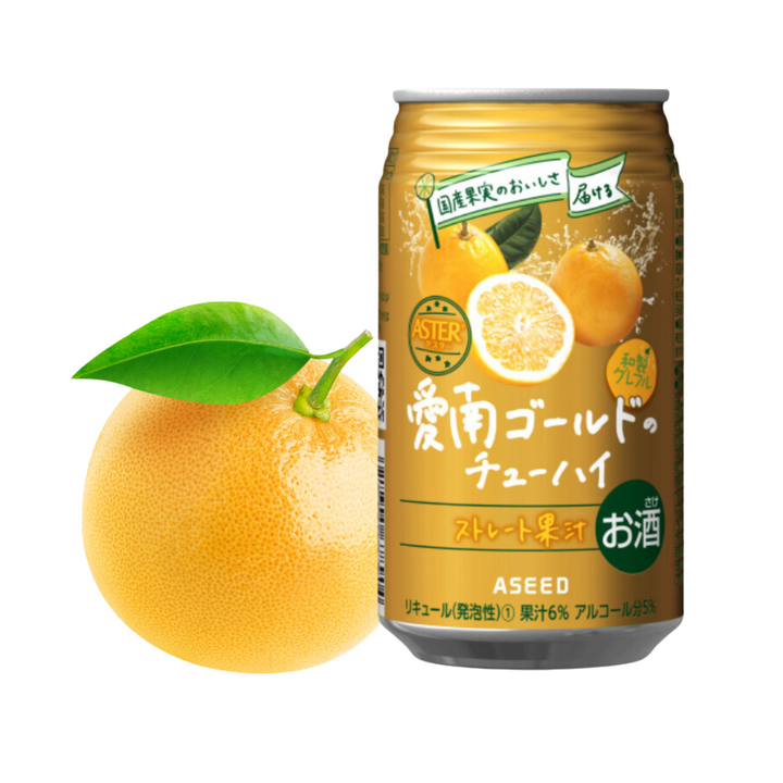 [SYD]ASTER Ainan Gold (Grape Fruit) Chuhai 350ml x 4ea