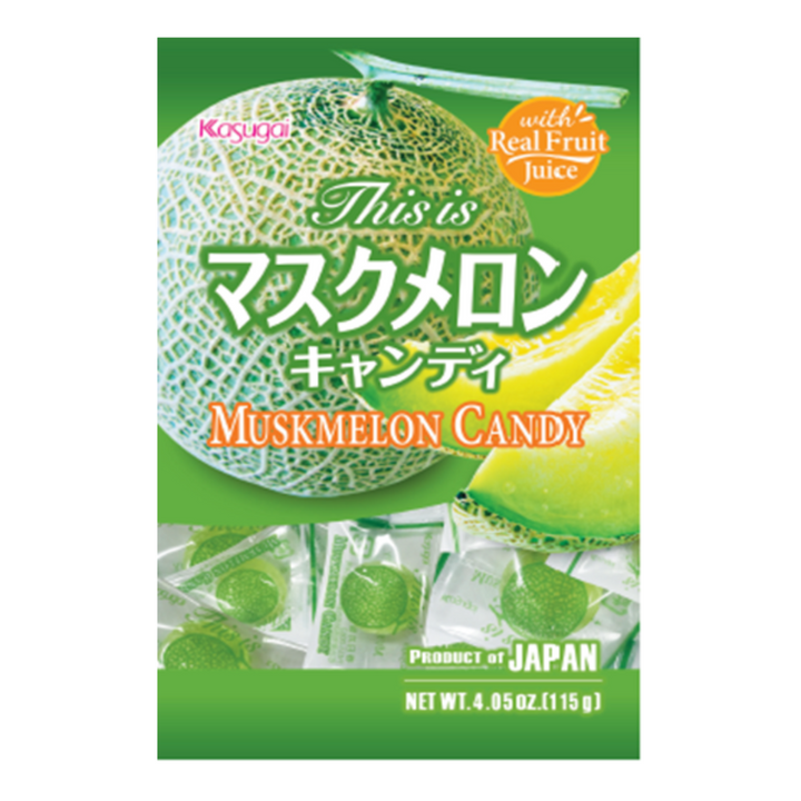 [ADL]KASUGAI Muskmelon Candy 115g