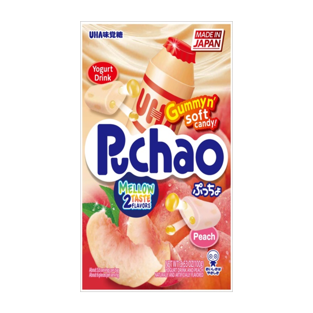 [SYD]Puchao Yogurt Drink & Peach 100g x 5ea