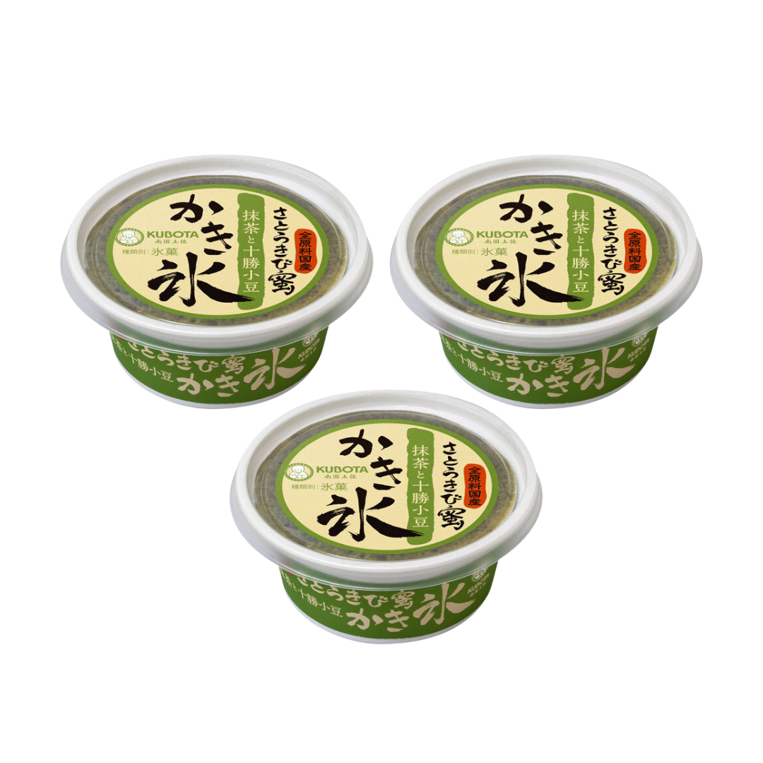[SYD]KUBOTA Matcha Azuki Kakigori 170ml × 3ea