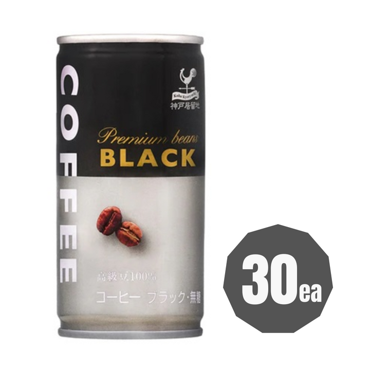 [SYD]KOBE Black Coffee 185g x 30ea