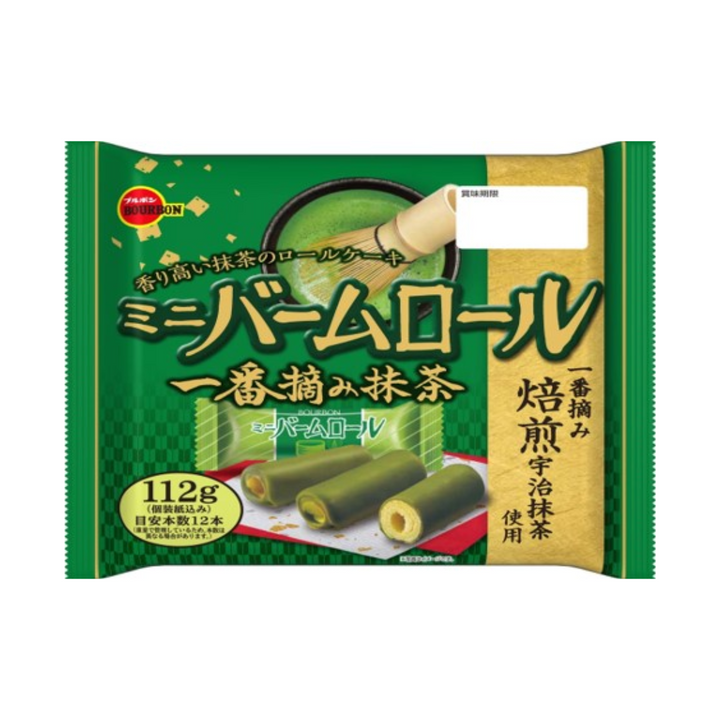 [ADL]BOURBON Mini Baum Roll Matcha 107g ( BBD 26/06/2026)