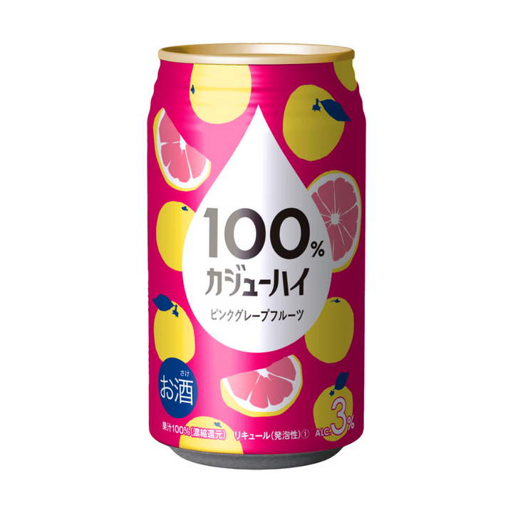 [ADL]KAJU HI Pink Grapefruit CHUHAI CAN 340ml x 4ea