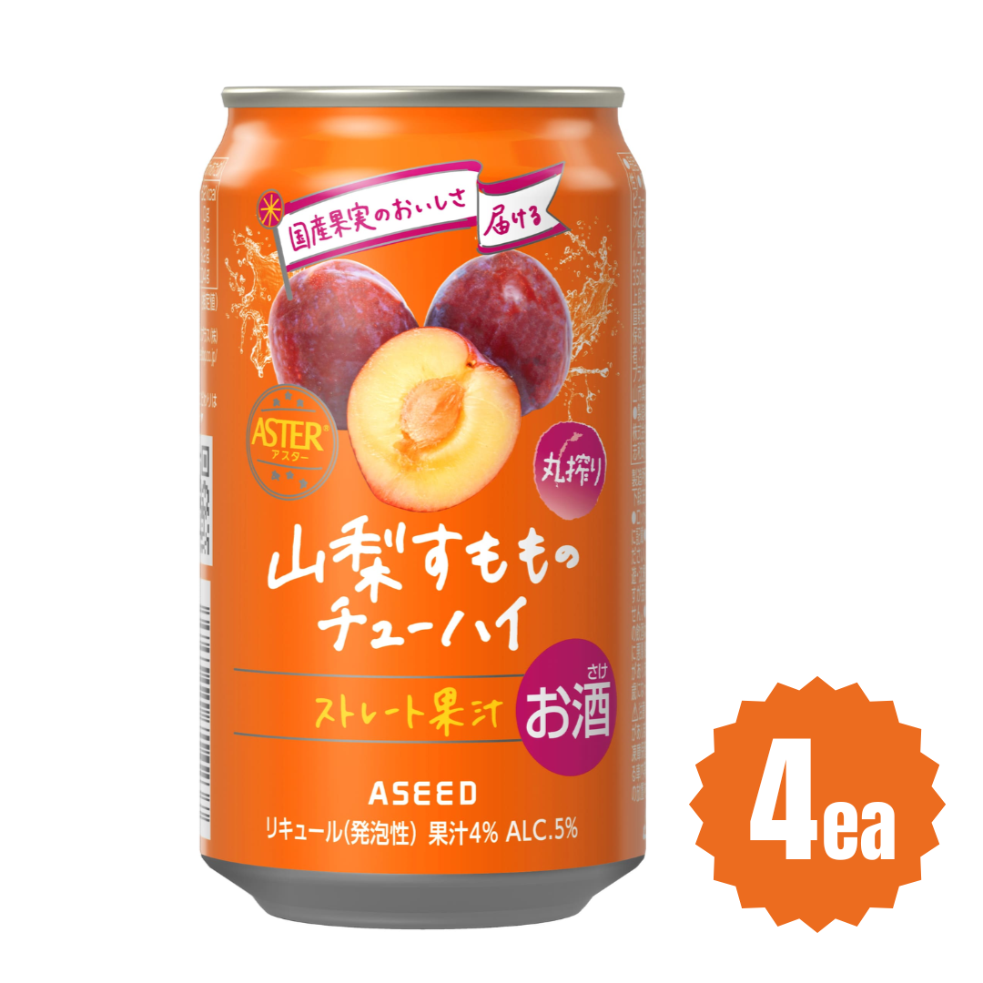 [SYD] ASTER Yamanashi Sumomo 350ml x 4ea