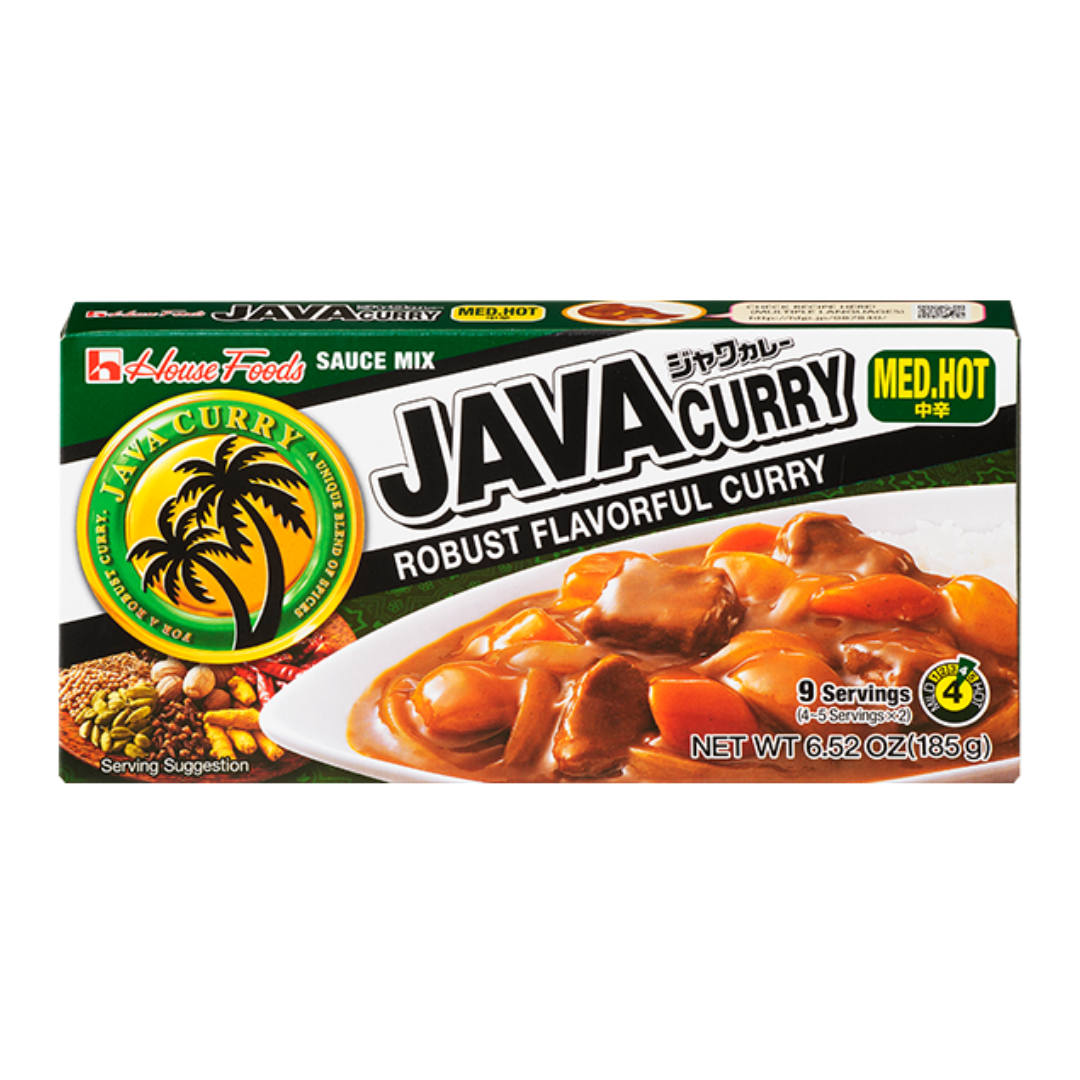[ADL]Java Curry Mideum Hot 185g