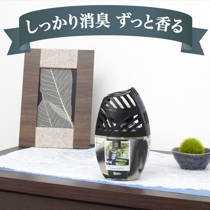[SYD]Shoshuriki Scented Room Deordorizer Charcoal and Sandalwood 400ml