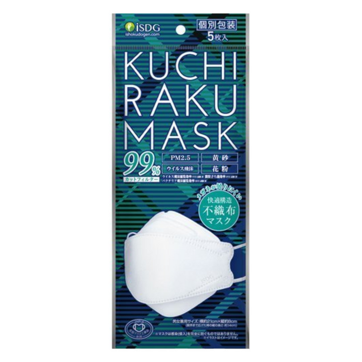 [SYD]Kuchiraku Mask White 5p