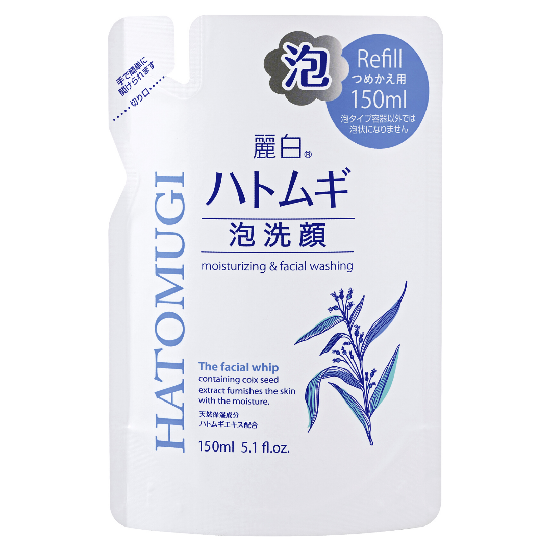 [SYD]HATOMUGI Awa Sengan Whip Face Wash Refill 150ml