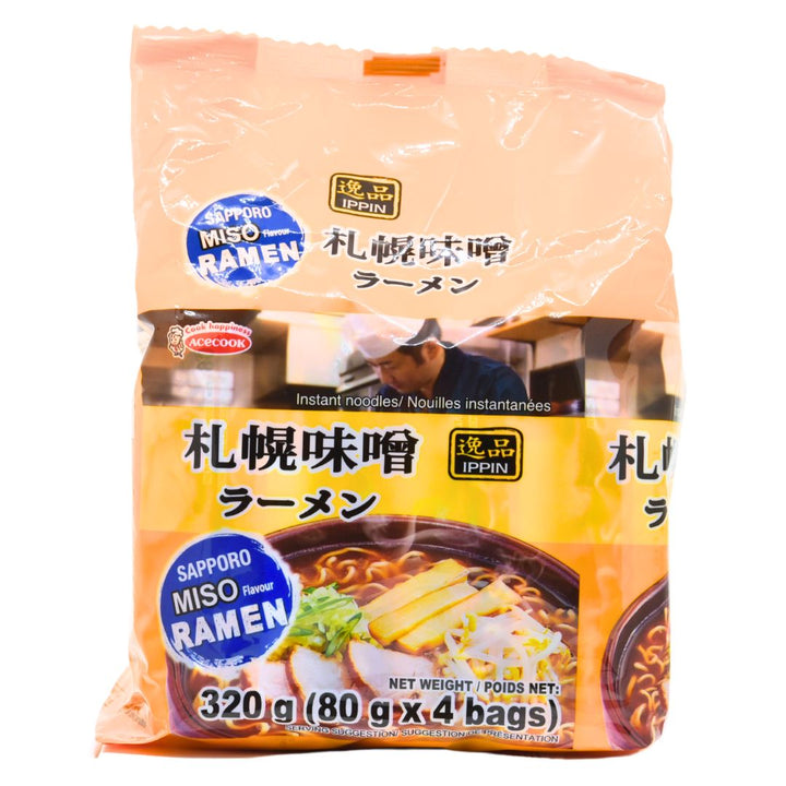 [SYD]IPPIN Sapporo Miso Ramen in Bag 82g x 4 bags