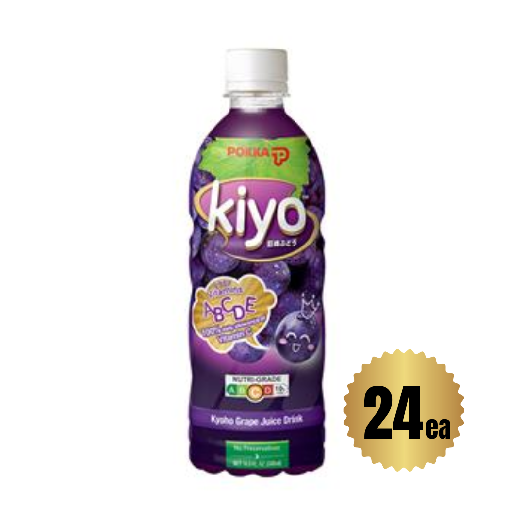 [SYD]POKKA KIYO Grape Juice 500ml x 24ea (BBD: 5/June/2026)