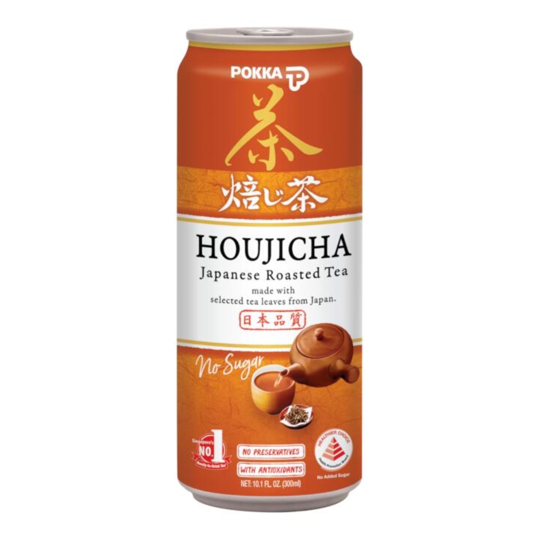 [SYD]POKKA Hojicha Tea 300ml 24cans – JFC Online