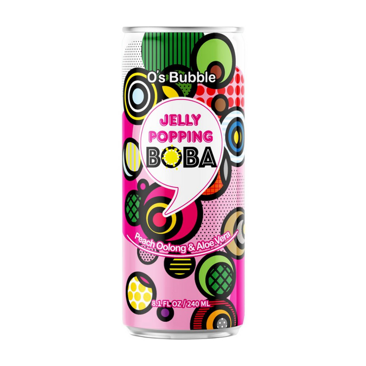[ADL]O'S BUBBLE Peach Oolong Tea Can 240ml