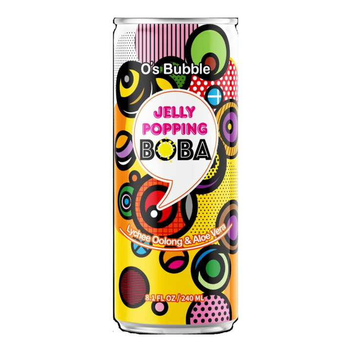 [ADL]O'S BUBBLE Lychee Oolong Tea Can 240ml