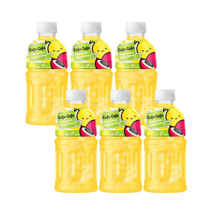 [ADL]COJO COJO Cocktail Juice (Lychee+Pineapple) 320ML x 6ea (BBD: 10/Mar/2026)