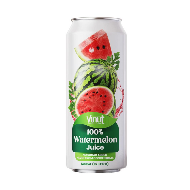 [SYD]VINUT 100% Watermelon Juice CAN 500ml x 6ea