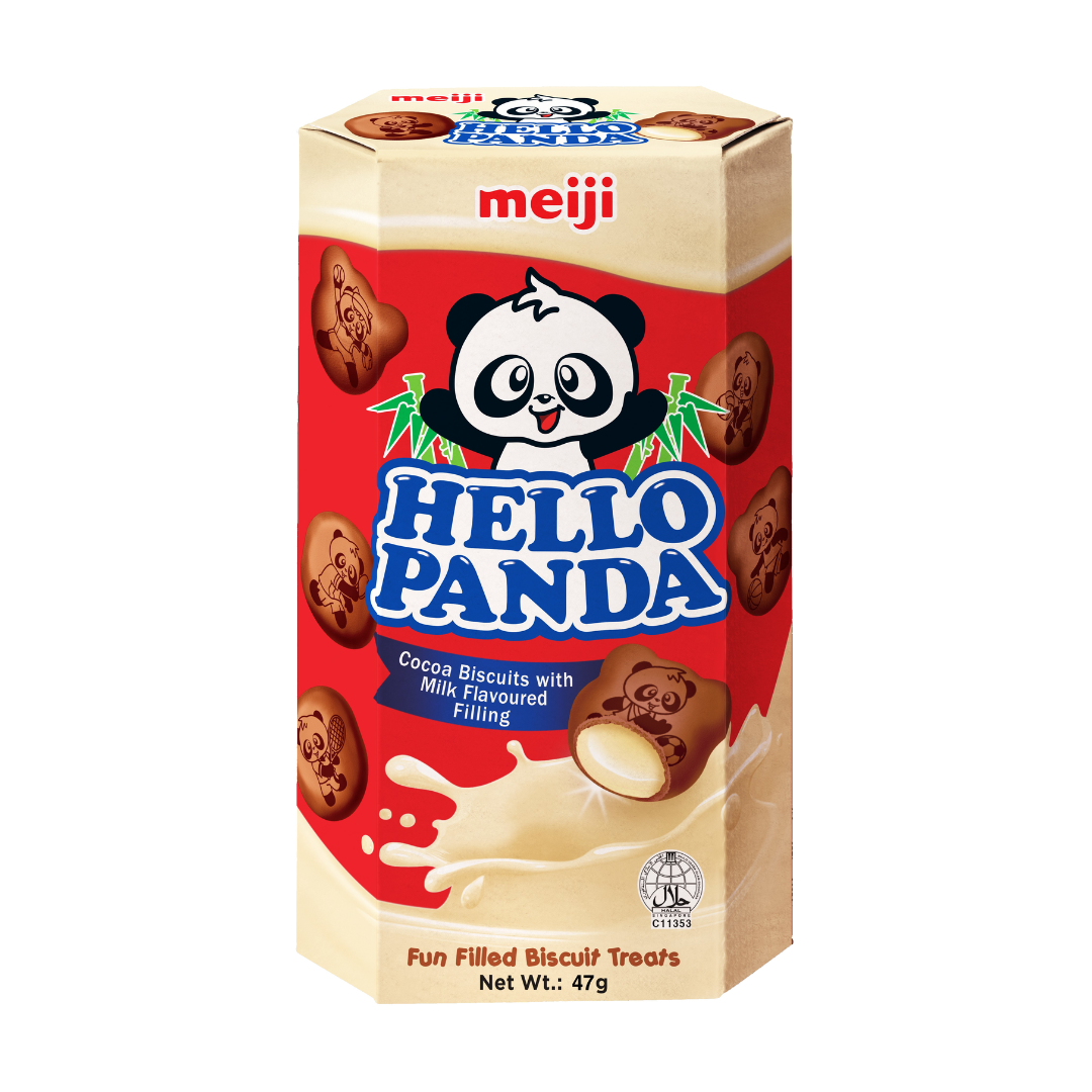 [SYD]MEIJI Hello Panda Chocolate Milk 47g