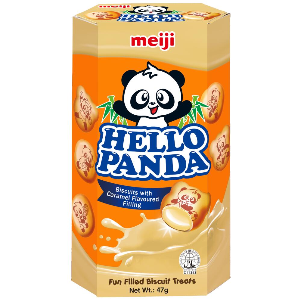 [SYD]MEIJI Hello Panda Caramel 47g