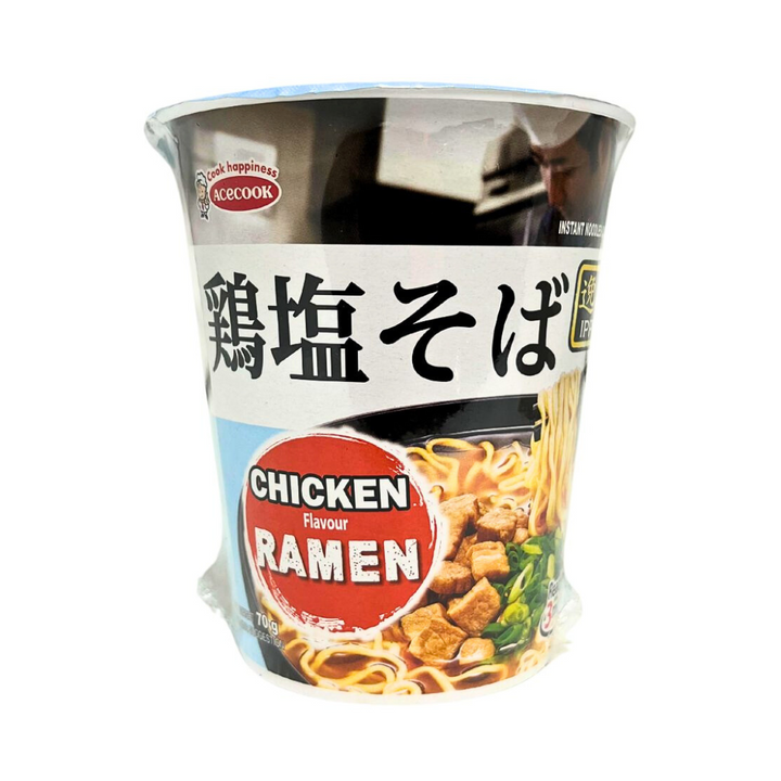 [SYD]IPPIN Chicken Cup Ramen 73g x 3pc + FREE DRIED SEAWEED