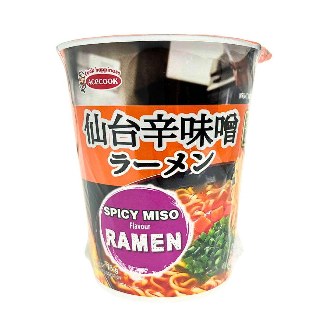 [SYD]IPPIN Spicy Miso Cup Ramen 73g x 3pc (BBD: 3/June/2026)