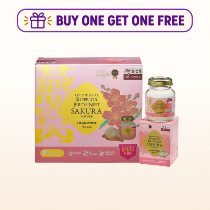 [SYD]EYS Superior Bird's Nest Sakura (70ml×6ea) (BBD: 20/Nov/2026) – Buy 1 Get 1 Free