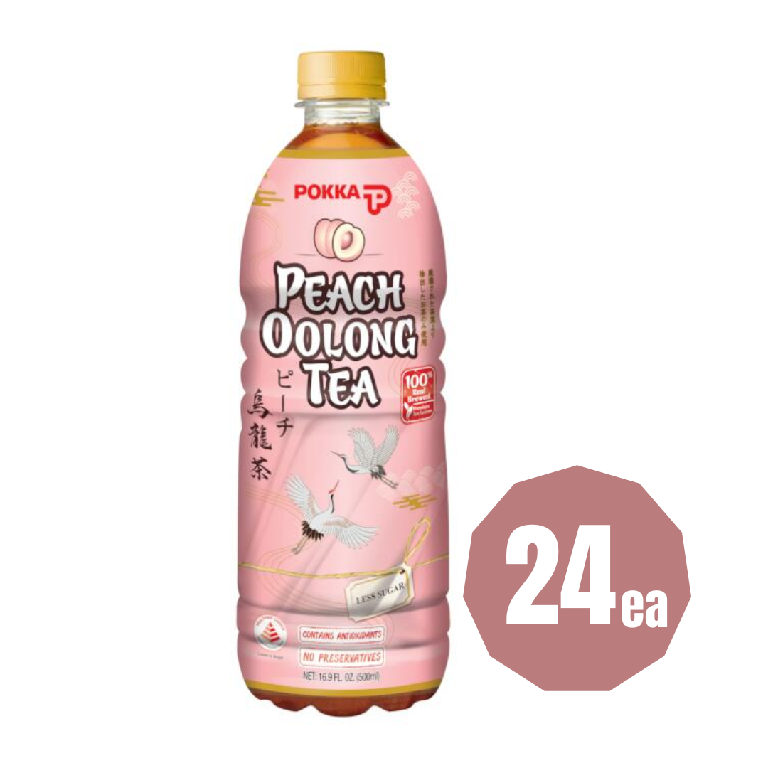 [SYD]POKKA Peach Oolong Tea 500ml x 24ea