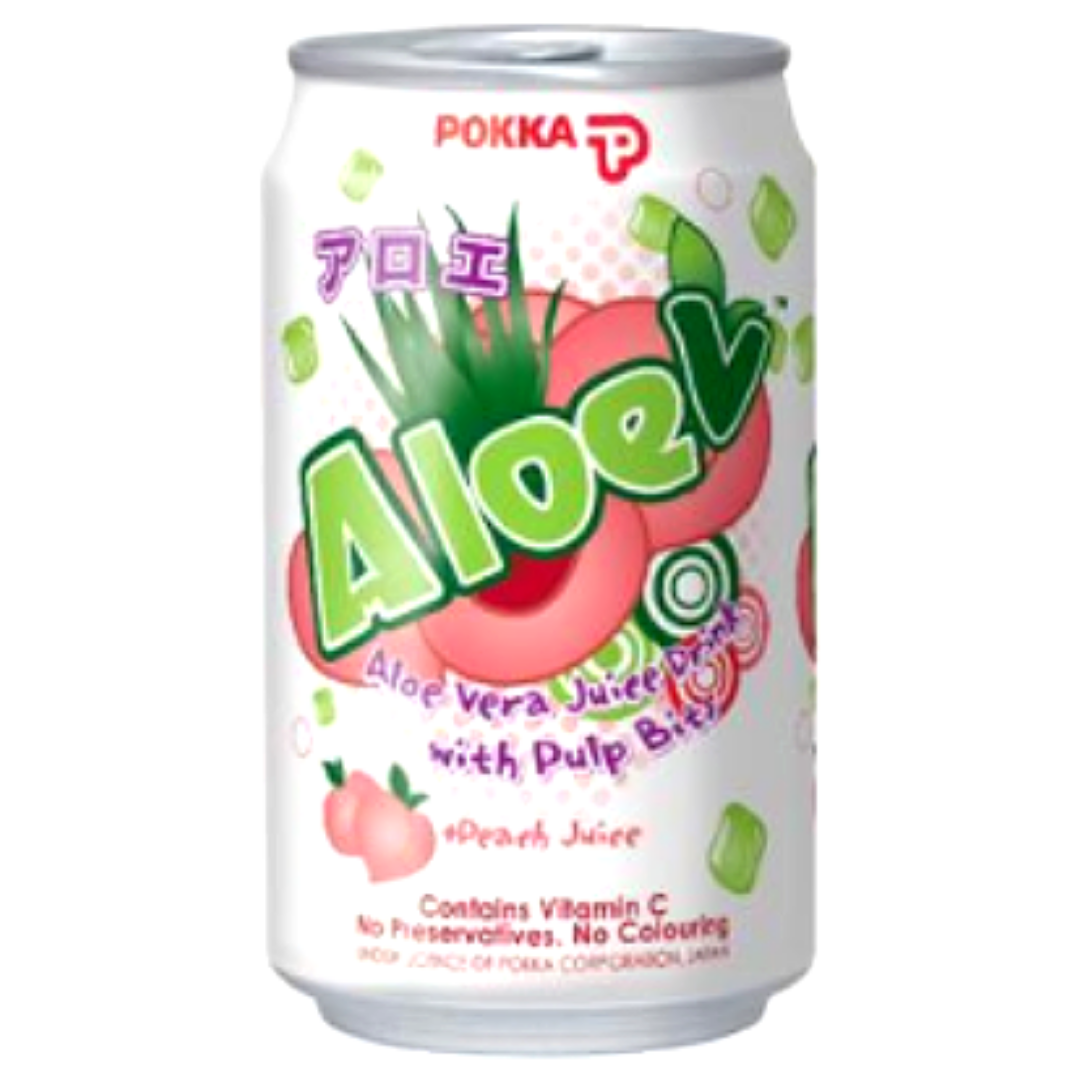 [ADL]Aloe Vera Peach 300ml x 24cans