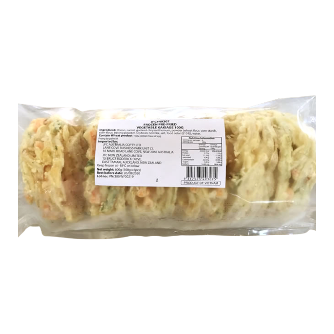 [SYD]Yasai Kakiage 100g 6pc