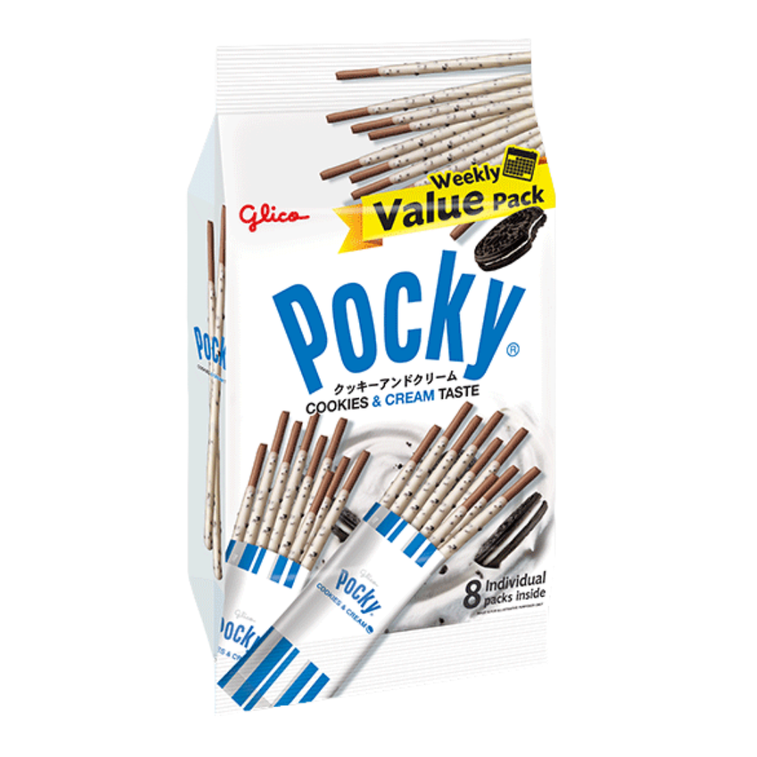 [ADL]Pocky Cookie & Cream Value Pack 160g
