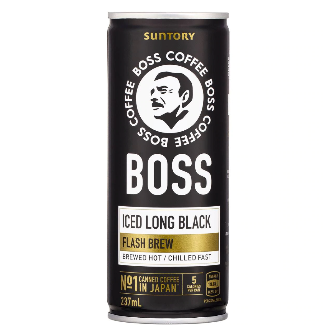 [SYD]Boss Black Can Coffee 237ml x 12ea