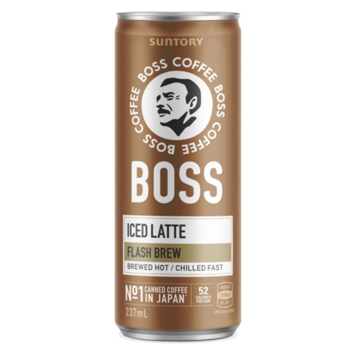 [SYD]Boss Latte Can Coffee 237ml x 12ea