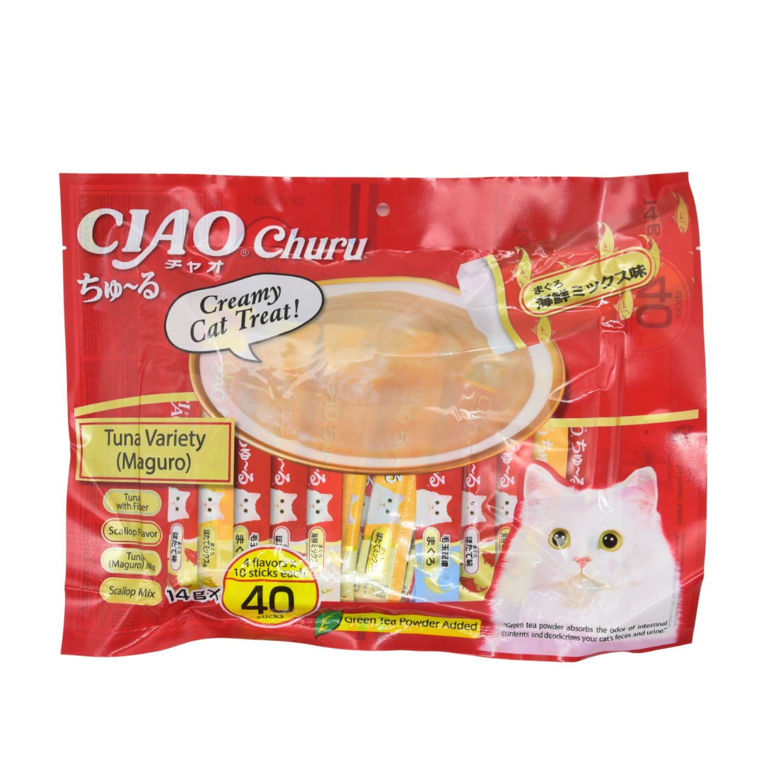 [SYD]CIAOChu-ru Tuna Variety 40pc 560g (pet food)