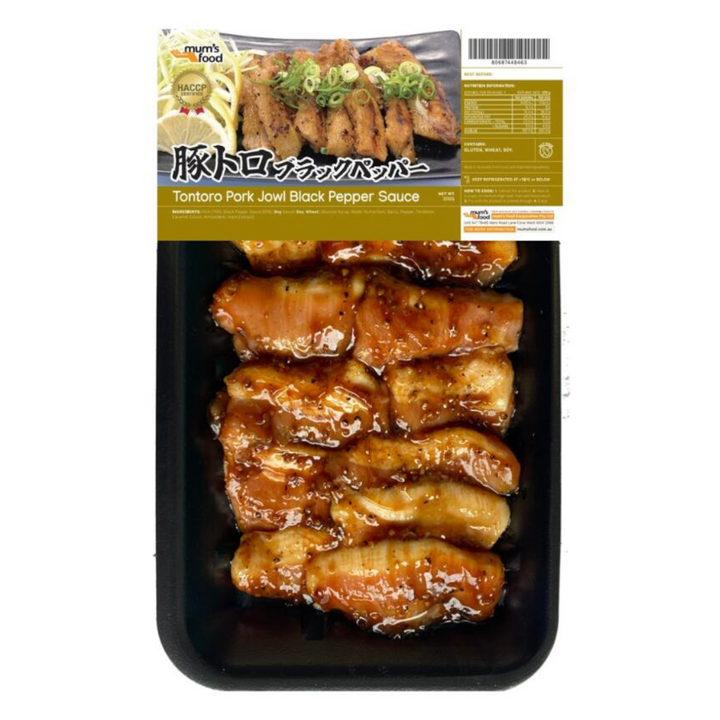 [SYD]MUM'S Pork Tontoro Black Pepper 200g