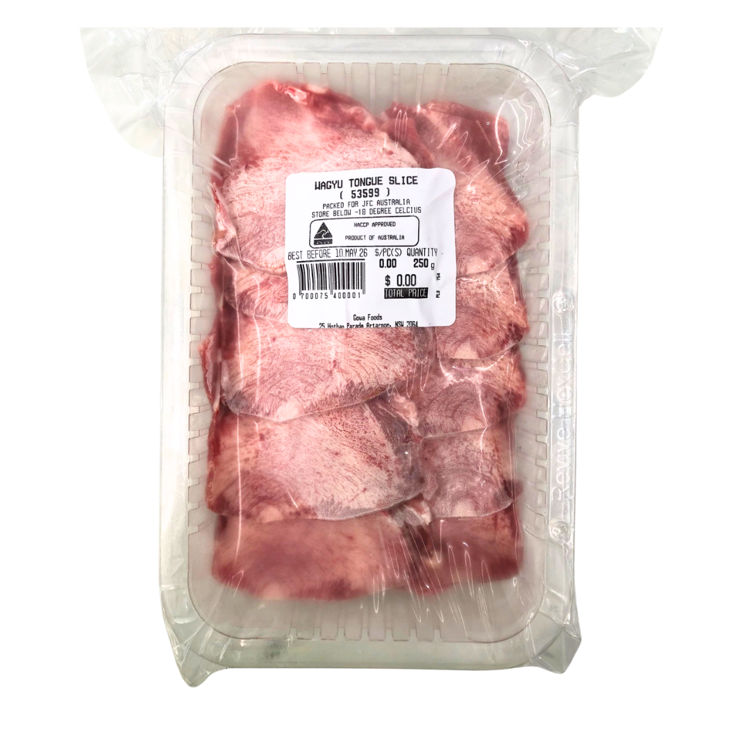 [SYD]GOWA Wagyu Tongue Slice 250g