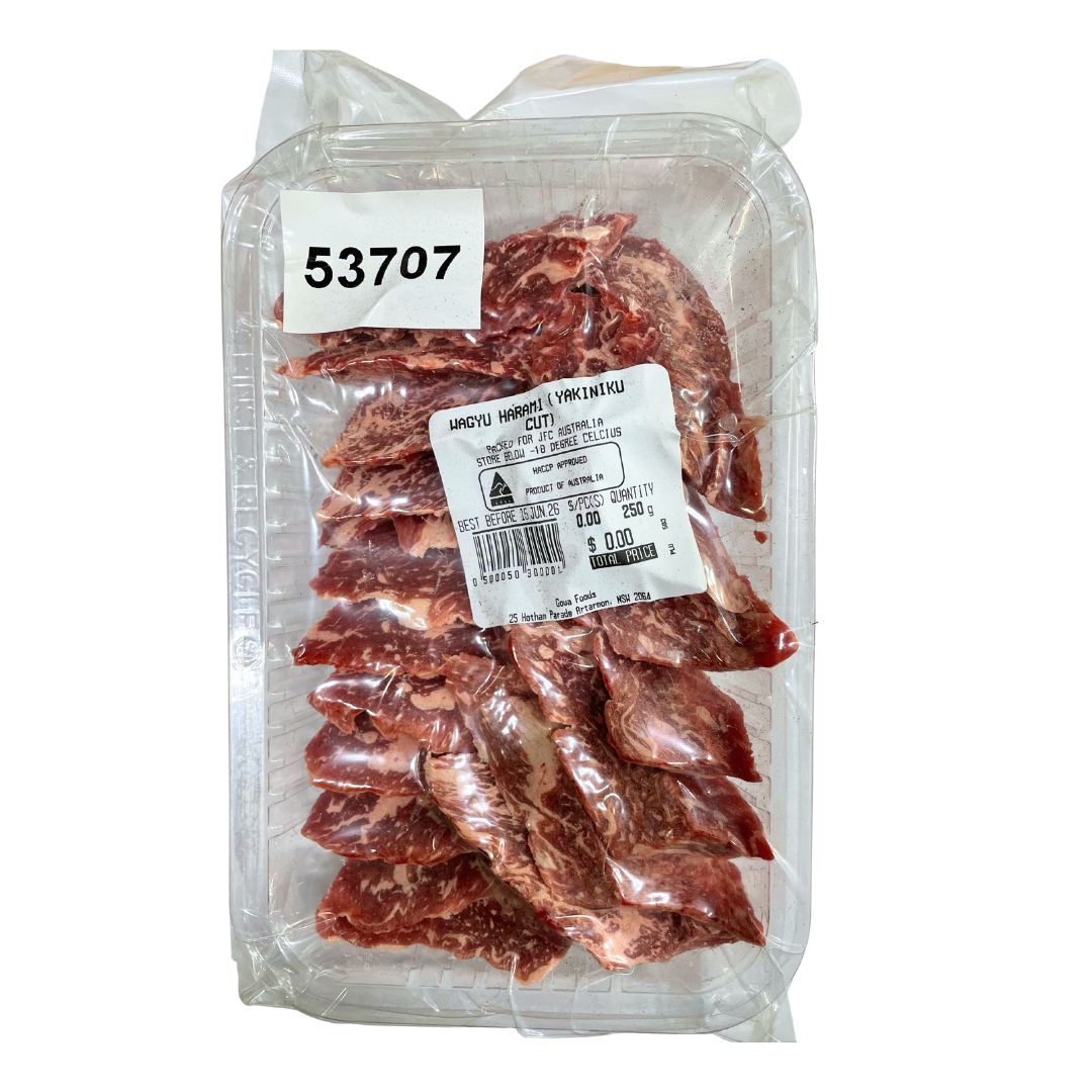 [SYD]Wagyu Harami Yakiniku Cut 250g